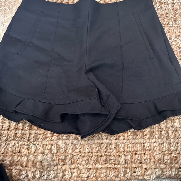 STATE Black High Waist Tailored Shorts - Picture 4 of 4